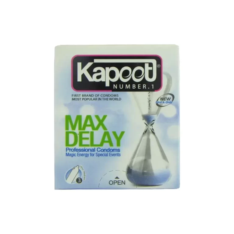 کاندوم تاخیری Max Delay (3عددی) کاپوت