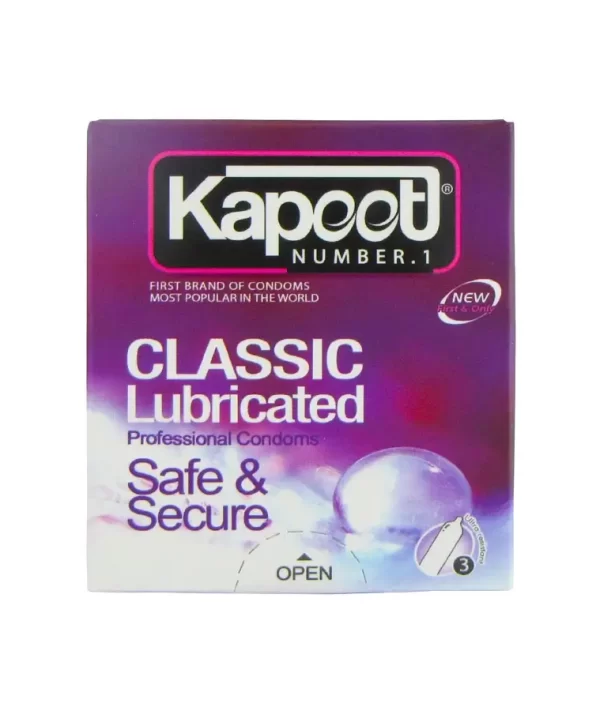 کاندوم Classic Lubricated (3عددی) کاپوت