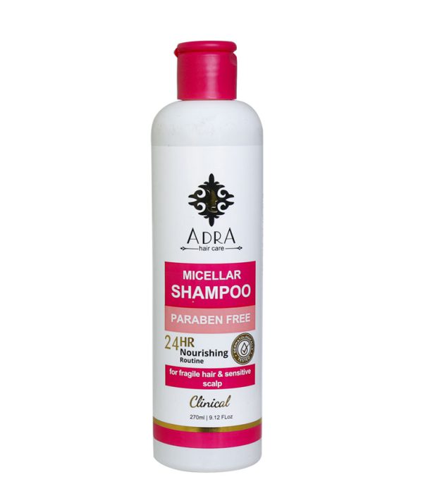 شامپو مناسب موهای حساس و آسیب دیده حاوی روغن مورینگا آدرا