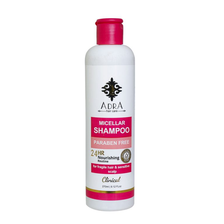 شامپو مناسب موهای حساس و آسیب دیده حاوی روغن مورینگا آدرا